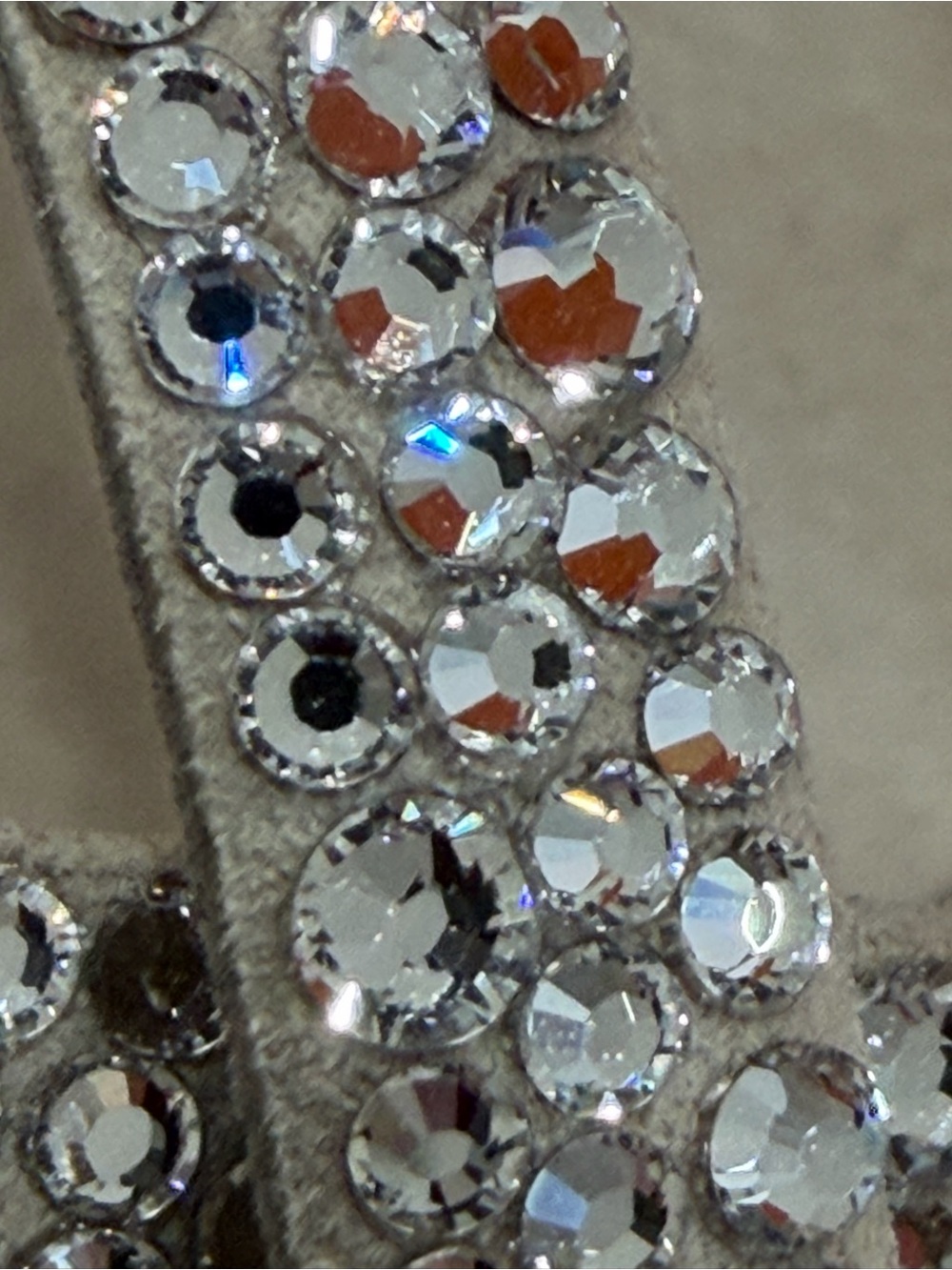 Hermes Crystal-Embellished Beige T-Strap Sandal - Picture 6 of 15